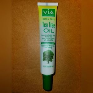 VIA Natural tea tree oil. New 1.5 fl oz